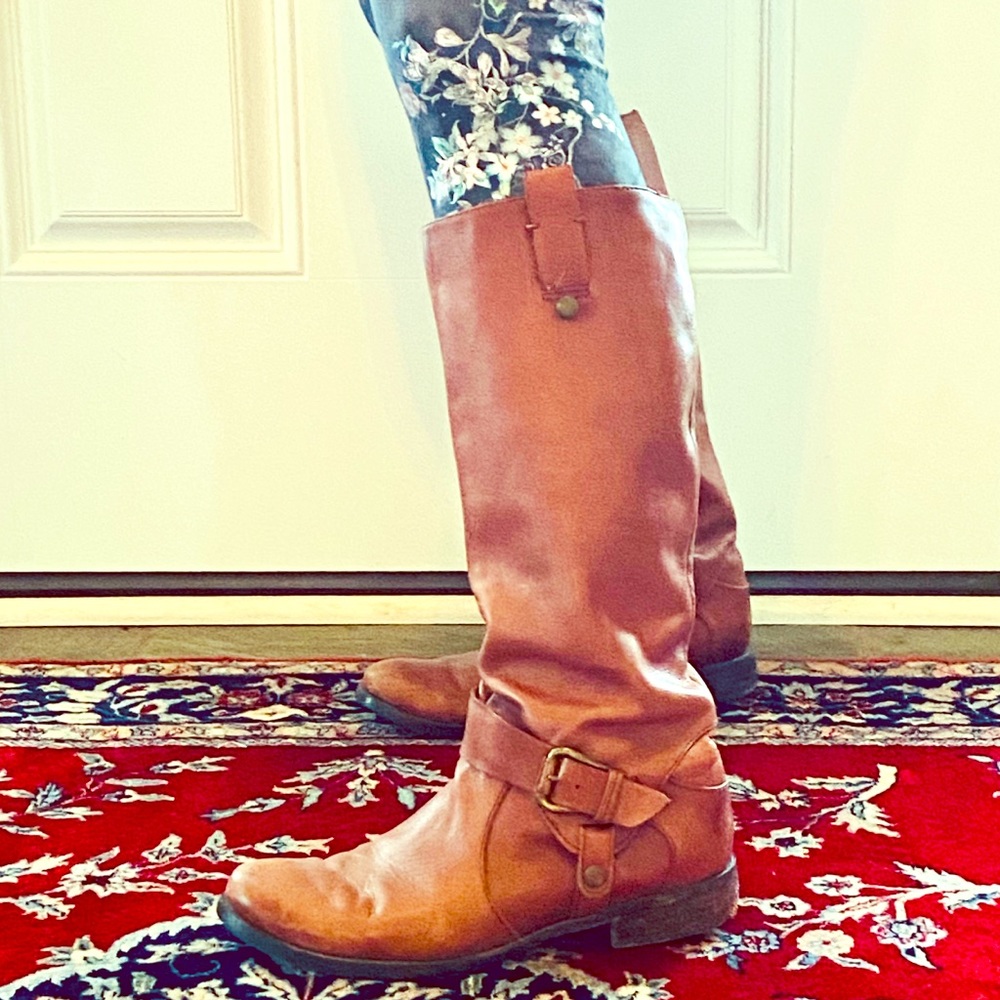 Nine West leather boots